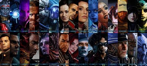 mass effect 3 characters